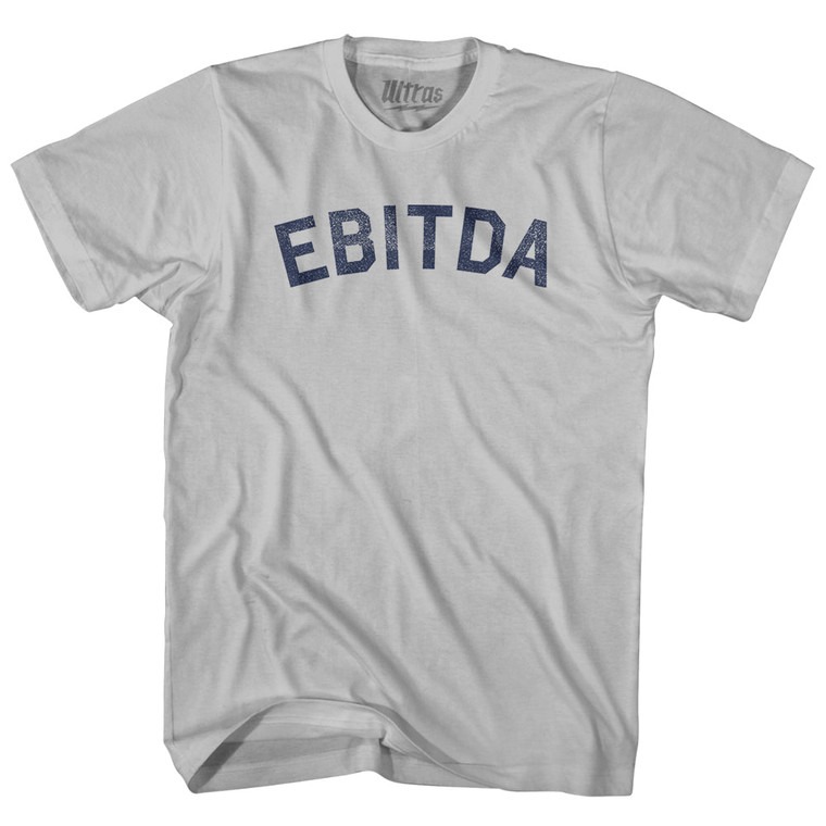 Ebitda Adult Cotton T-shirt - Cool Grey