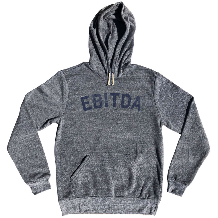 Ebitda Tri-Blend Hoodie - Athletic Grey