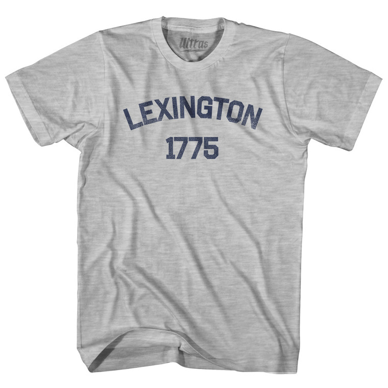 Lexington 1775 Adult Cotton T-shirt - Grey Heather