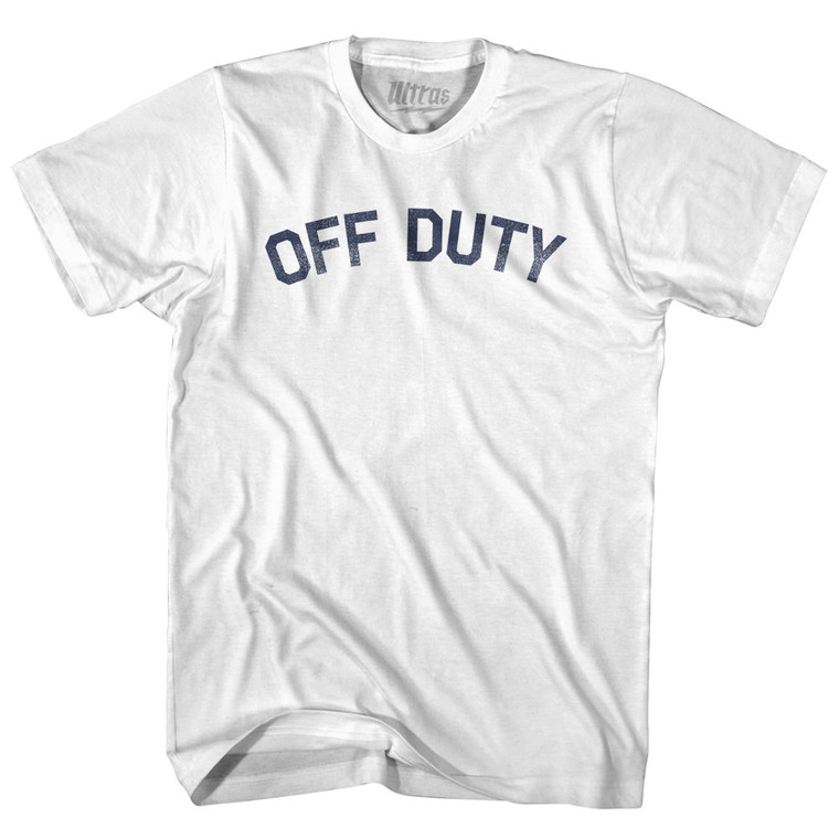 Off Duty Womens Cotton Junior Cut T-Shirt - White