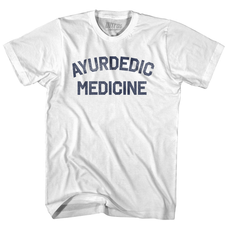Ayurdedic Medicine Youth Cotton T-shirt - White