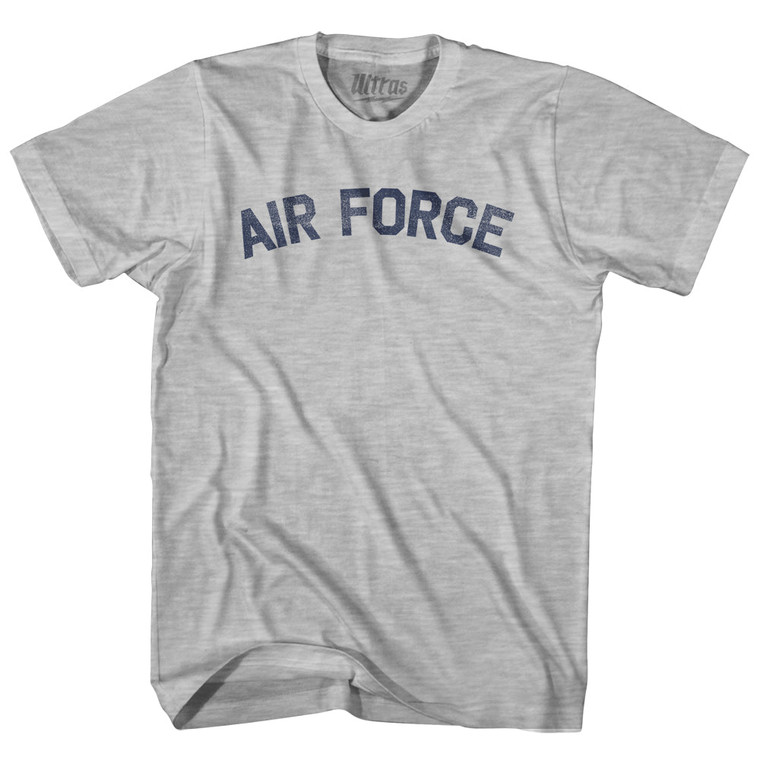 Air Force Womens Cotton Junior Cut T-Shirt - Grey Heather