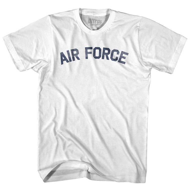 Air Force Adult Cotton T-shirt - White