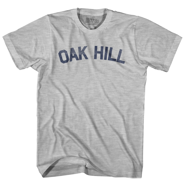 Oak Hill Adult Cotton T-shirt - Grey Heather