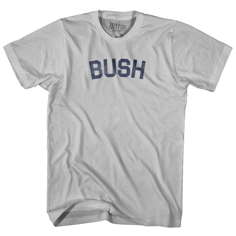 BUSH Adult Cotton T-shirt - Cool Grey