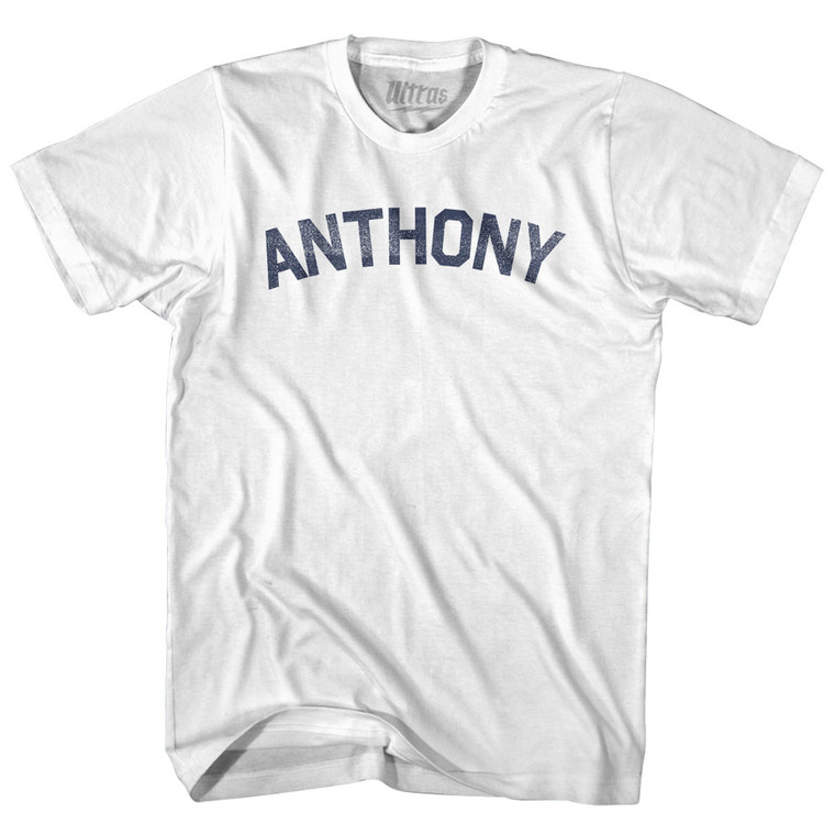 ANTHONY Womens Cotton Junior Cut T-Shirt - White