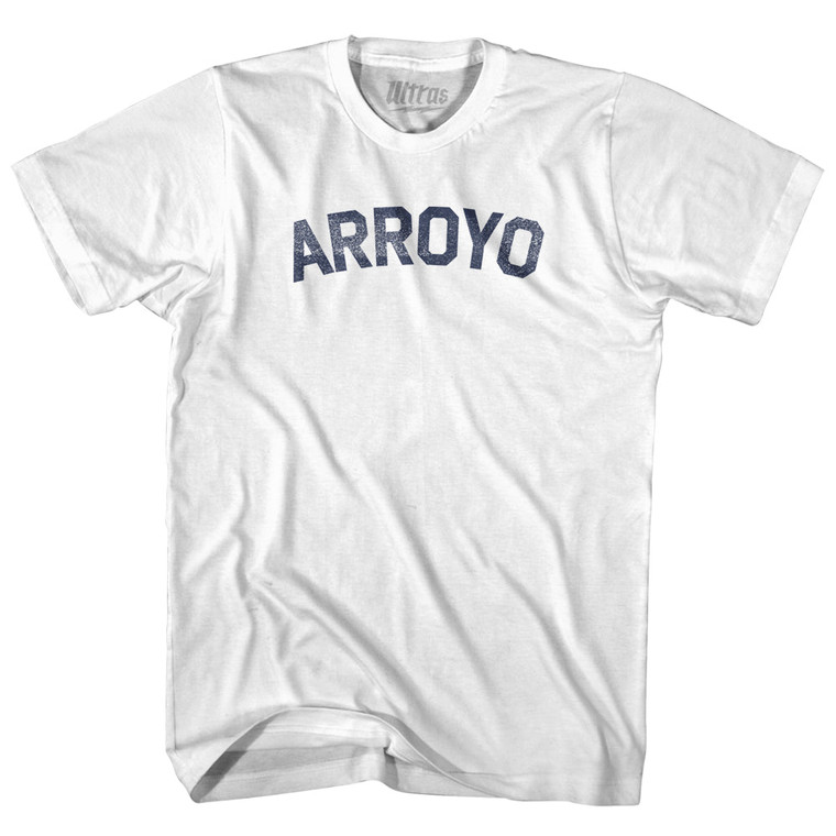 ARROYO Adult Cotton T-shirt - White