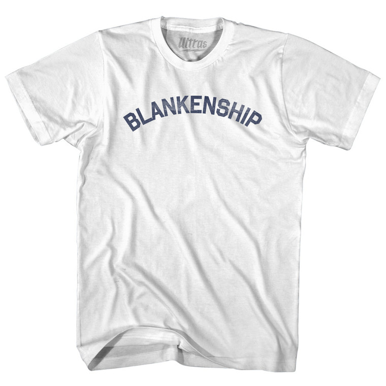 BLANKENSHIP Youth Cotton T-shirt - White