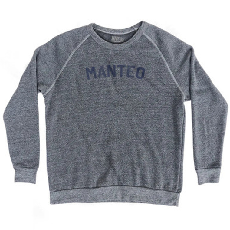 Manteo Adult Tri-Blend Sweatshirt - Athletic Grey