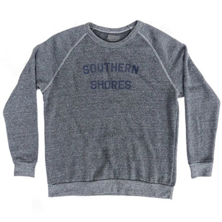 Southern Shores Adult Tri-Blend Sweatshirt - Athletic Grey