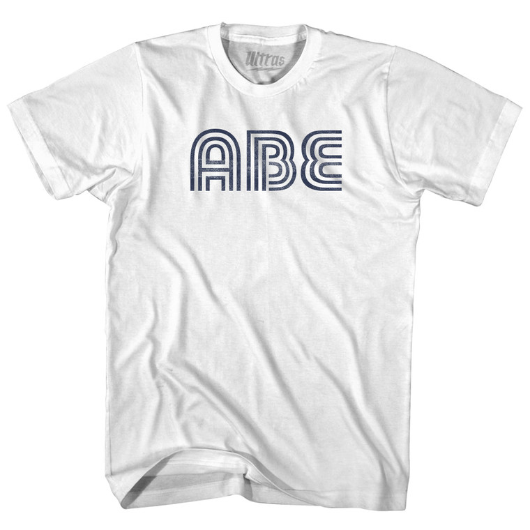 Allentown ABE Airport Womens Cotton Junior Cut T-Shirt - White