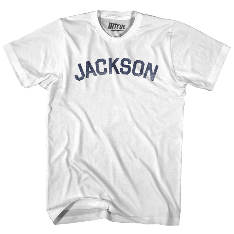 JACKSON Adult Cotton T-shirt - White