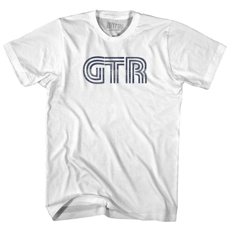 Columbus GTR Airport Adult Cotton T-shirt - White