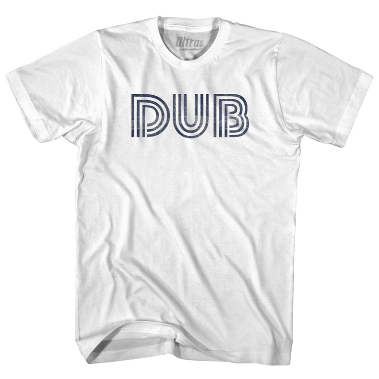 Dublin DUB Airport Adult Cotton T-shirt - White