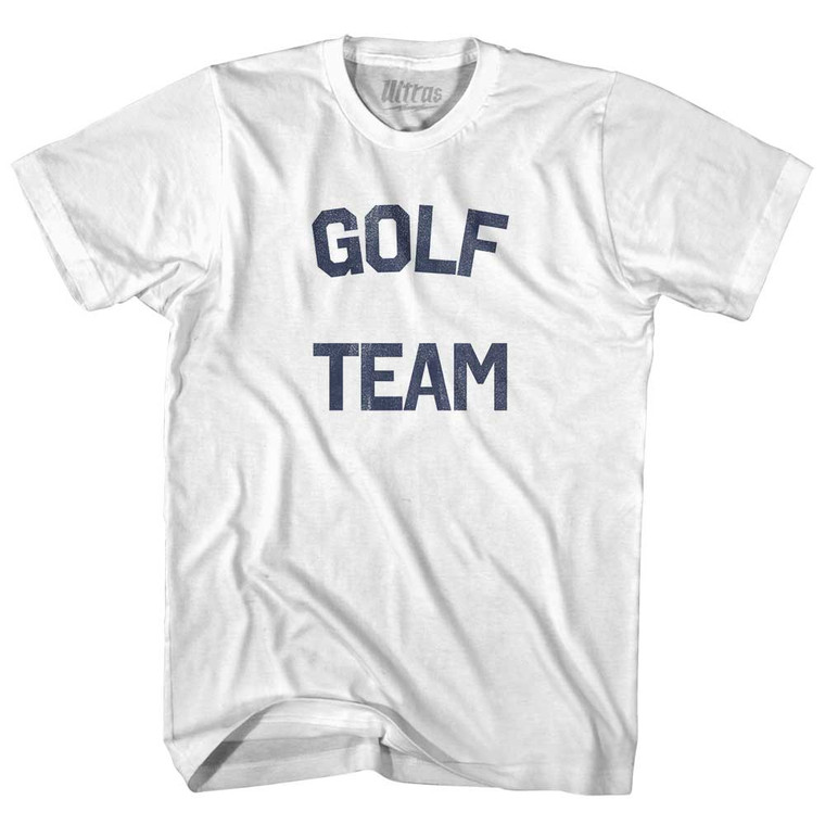 Golf Team Youth Cotton T-shirt - White