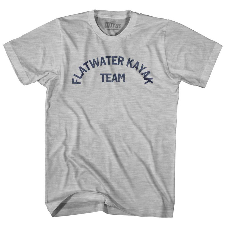 Flatwater Kayak Team Youth Cotton T-shirt - Grey Heather Flatwater Kayak Team Youth Cotton T-shirt - Grey Heather