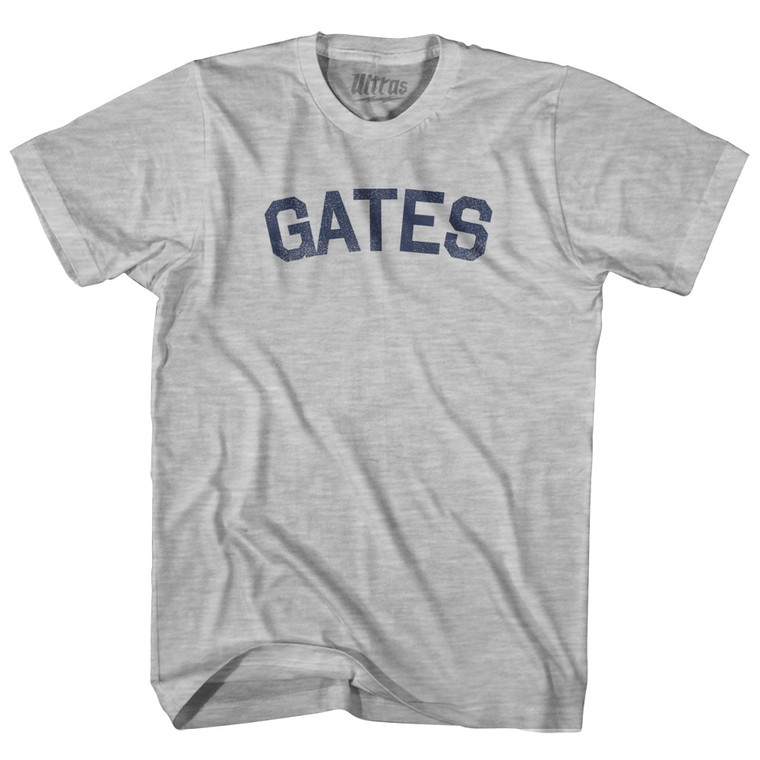 GATES Womens Cotton Junior Cut T-Shirt - Grey Heather