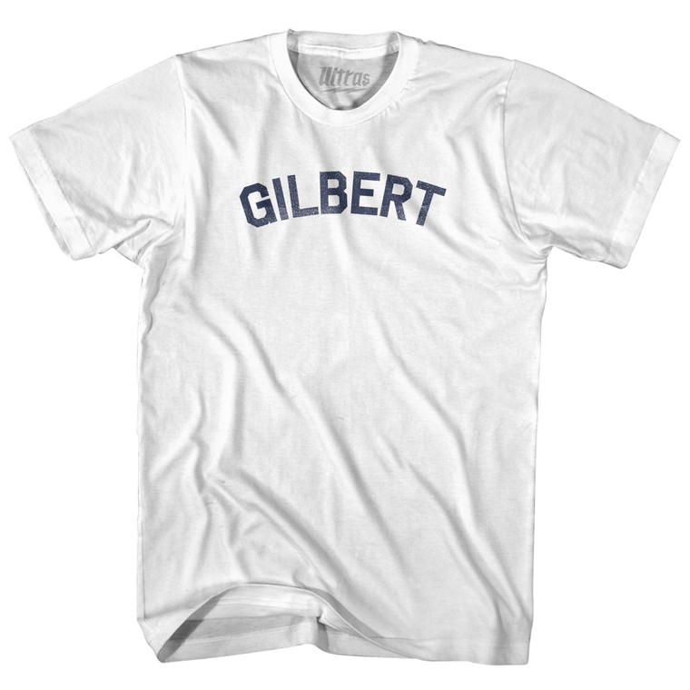 GILBERT Adult Cotton T-shirt - White