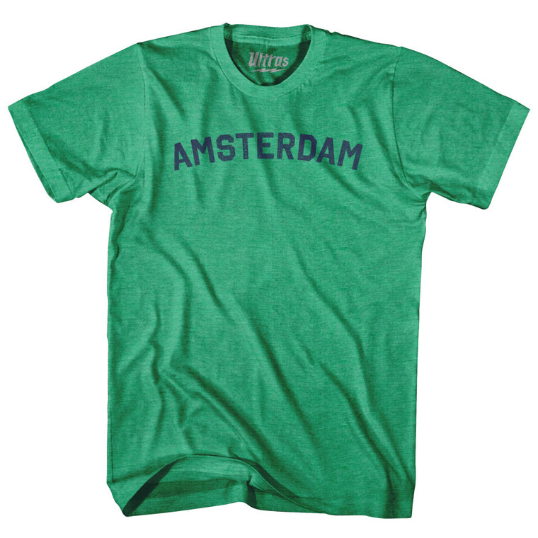 Amsterdam Adult Tri-Blend T-shirt - Kelly