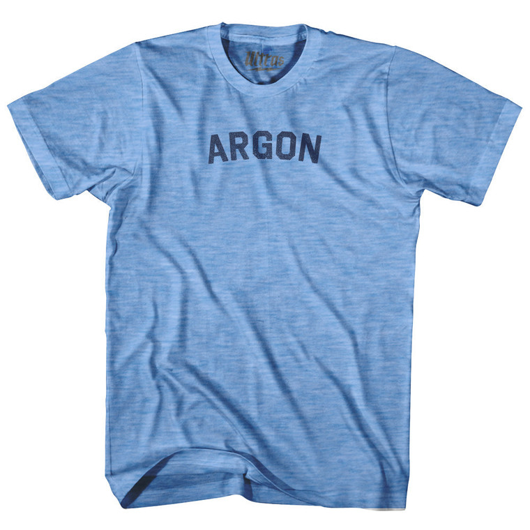 Argon  Adult Tri-Blend T-shirt - Athletic Blue