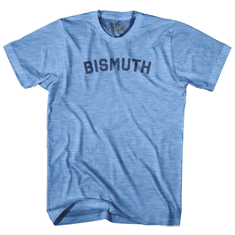 Bismuth Adult Tri-Blend T-shirt - Athletic Blue