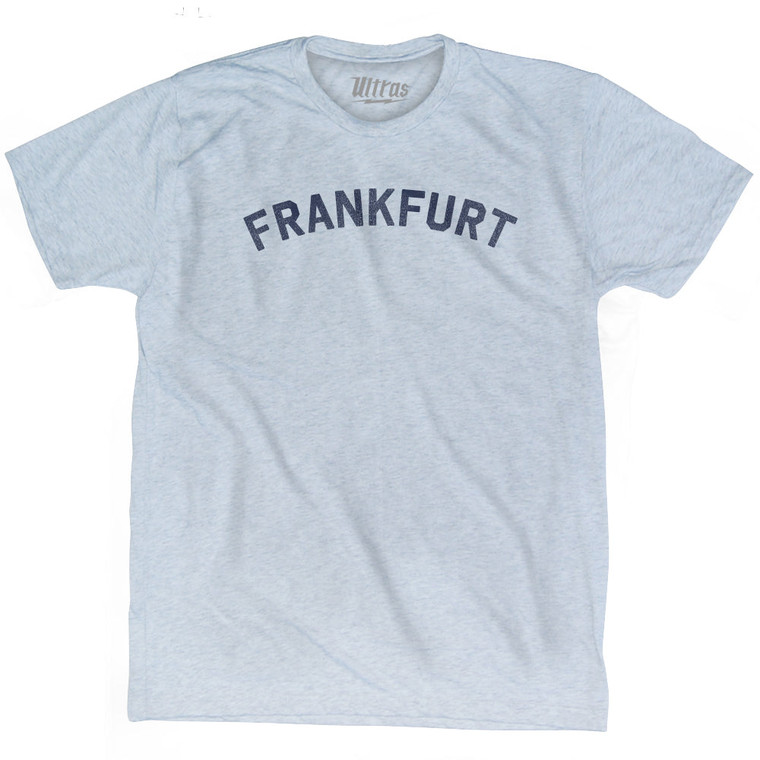 Frankfurt Adult Tri-Blend T-shirt - Athletic White