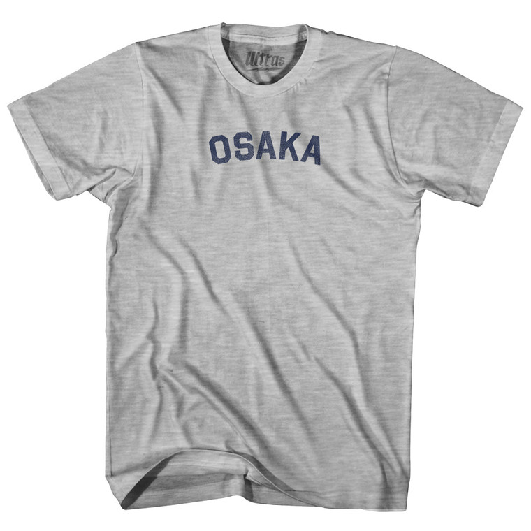 Osaka Womens Cotton Junior Cut T-Shirt - Grey Heather Osaka Womens Cotton Junior Cut T-Shirt - Grey Heather