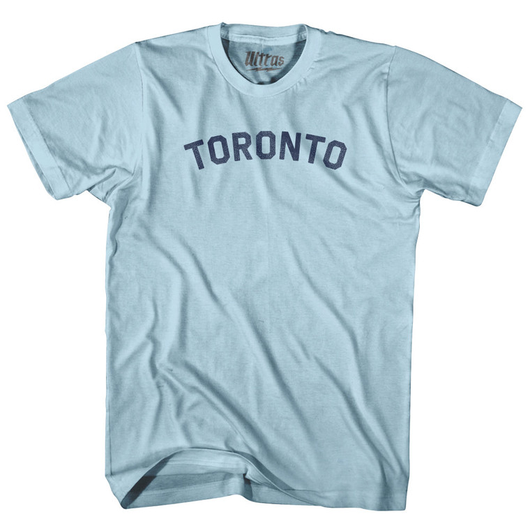 Toronto Adult Cotton T-shirt - Light Blue