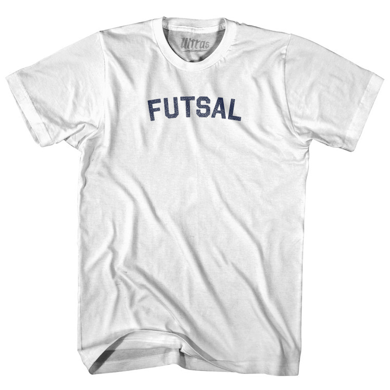 Futsal Adult Cotton T-shirt - White