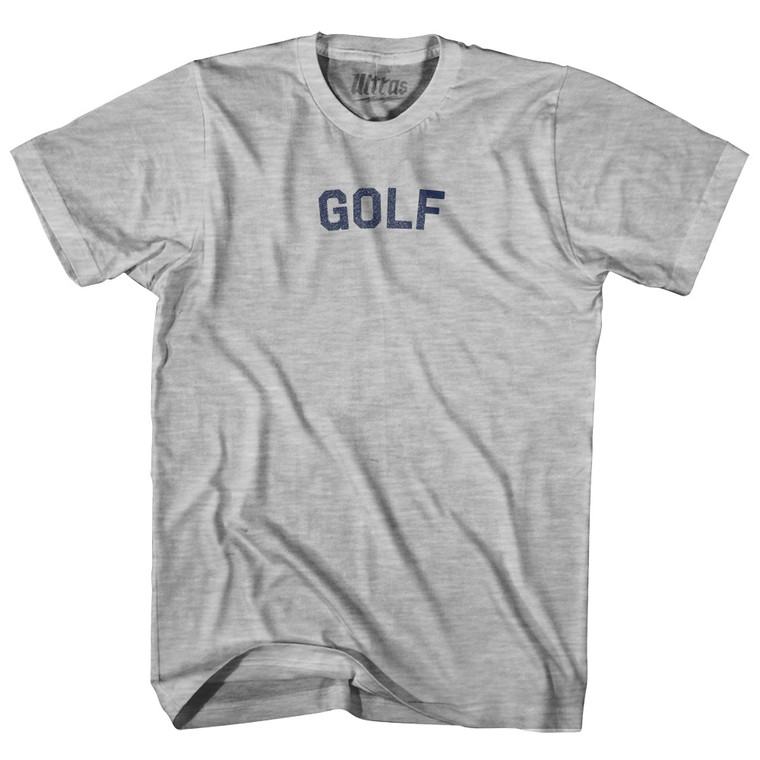 Golf Youth Cotton T-shirt - Grey Heather