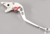 Brake Lever, Aluminium Cut-Out Adjust , Clear