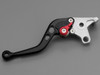 Aluminum Cut Out Adjustable Clutch Lever, Black (75326)