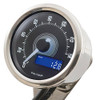 Daytona Velona, Speedometer, 60mm, 140mph, Polished Chrome