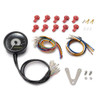 Velona 80 Tachometer, 80mm, 15000rpm, digital Speedometer, Black, White LED