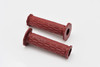 GrippyGrip, GGD-Ami Type (Mesh Pattern), Open End, 125mm, 7/8" Handlebars, Dark Red