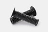 GrippyGrip, GGD-Katana Type, Open End, 125mm, 7/8" Handlebars, Black & Grey
