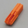 Blinker Connector, 3 pole,  Orange, Honda, 10pcs