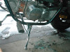 Short Side Stand, Honda Jazz, Chrome