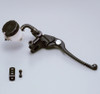 Nissin Brake Master Cylinder Kit, Std Lever, Horizontal, 14mm, Black, Black Lever