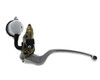 Radial Brake Master Cylinder, Vertical, 19mm, Silver Lever, Gold Body