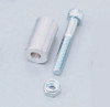 Nissin Repair Parts for Master Cylinder - Bolt & Spacer Set Silver