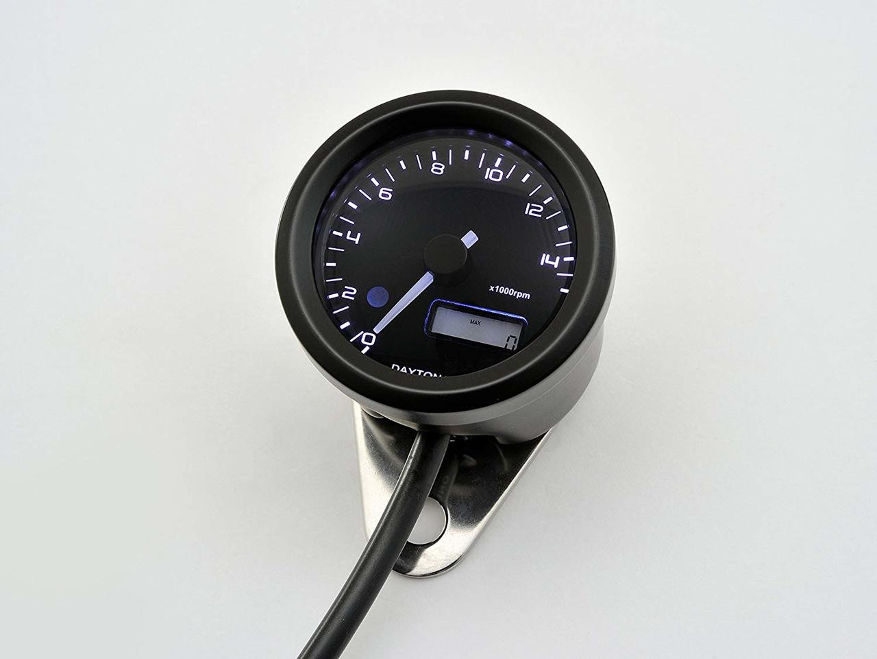 Velona 48 Tachometer, 48mm, 15000rpm, Black