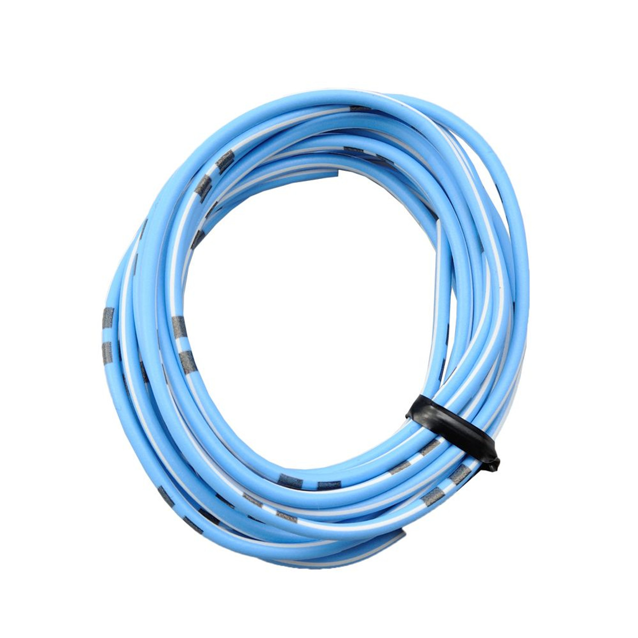 Electric Cable Wire, Sky Blue / White, 2m