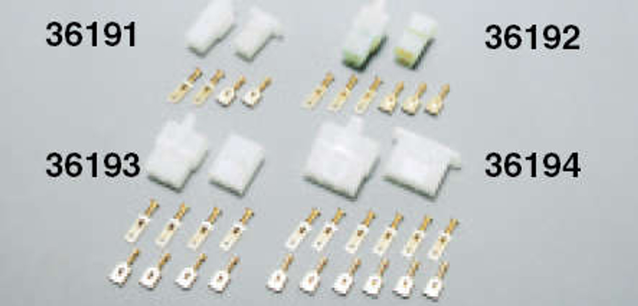 250 Type (Reverse Lock) Connector Set, 4 Poles