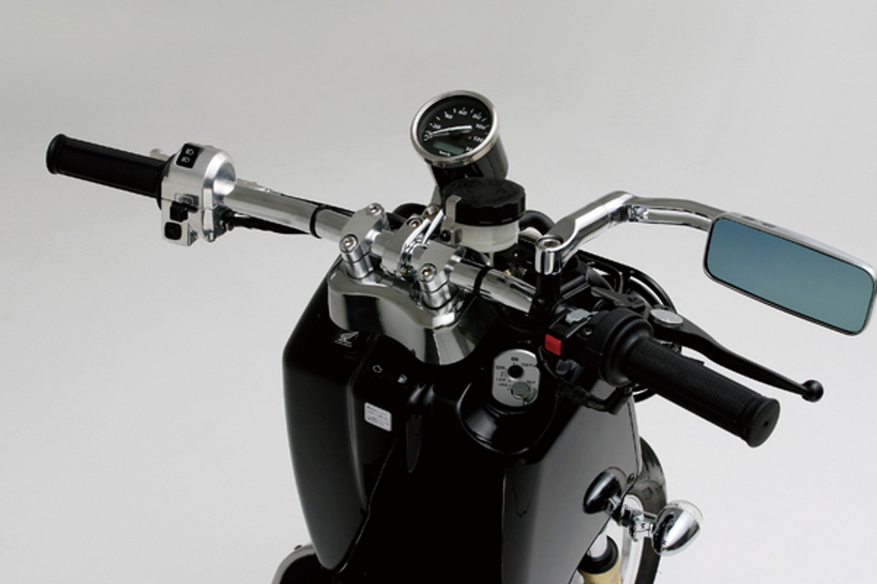 Daytona (Japan) Motorcycle Handlebar, Drag, 600mm, Chrome, Honda Zoomer