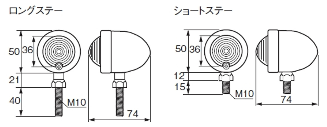 Daytona Copper Indicator, Short Bracket Type