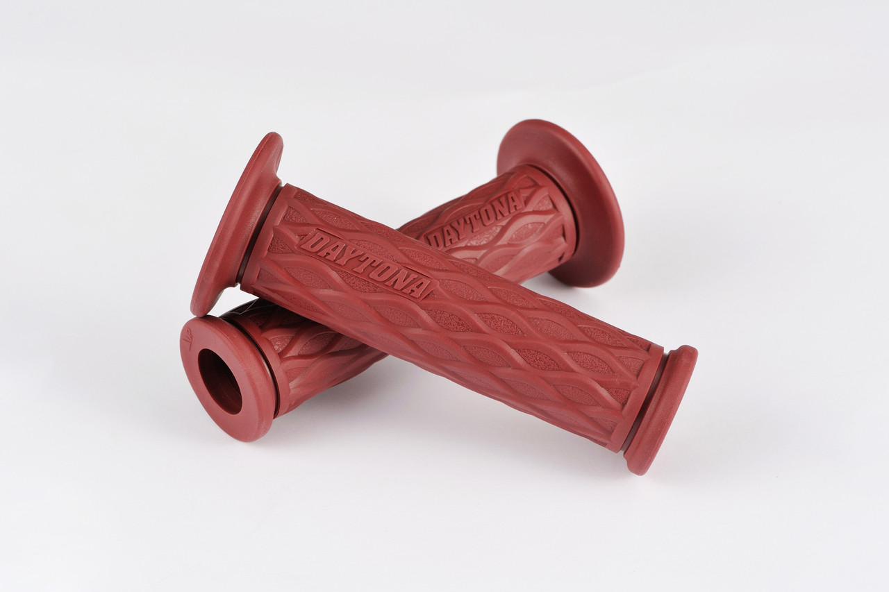 GrippyGrip, GGD-Nami Type, Open End, 125mm, 7/8" Handlebars, Dark Red