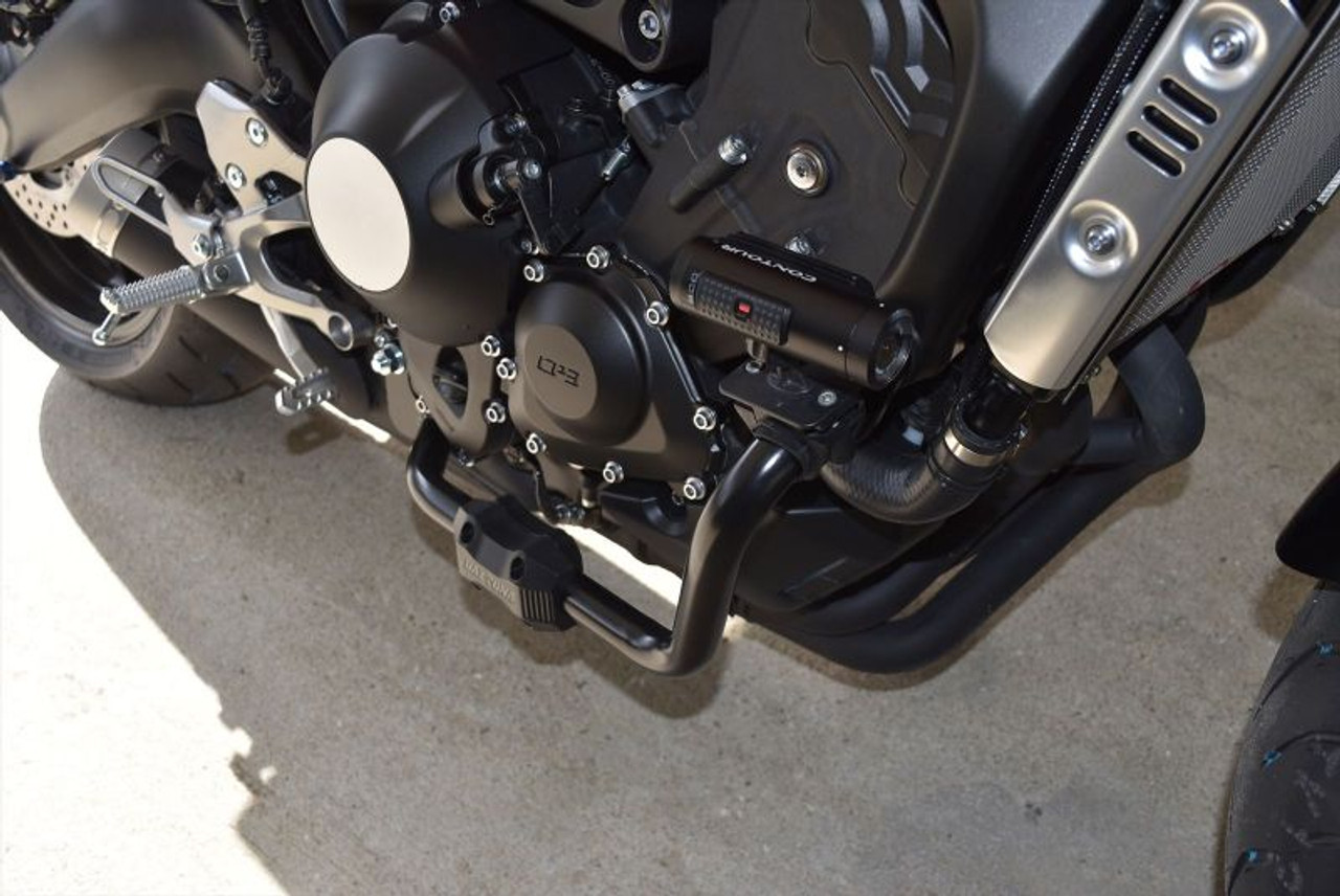 Engine Guard Kit, Black, Kawasaki ZRX1200