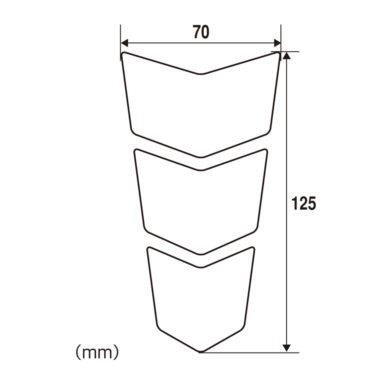 Tank Pad, 3pc, 70 x 125, Small