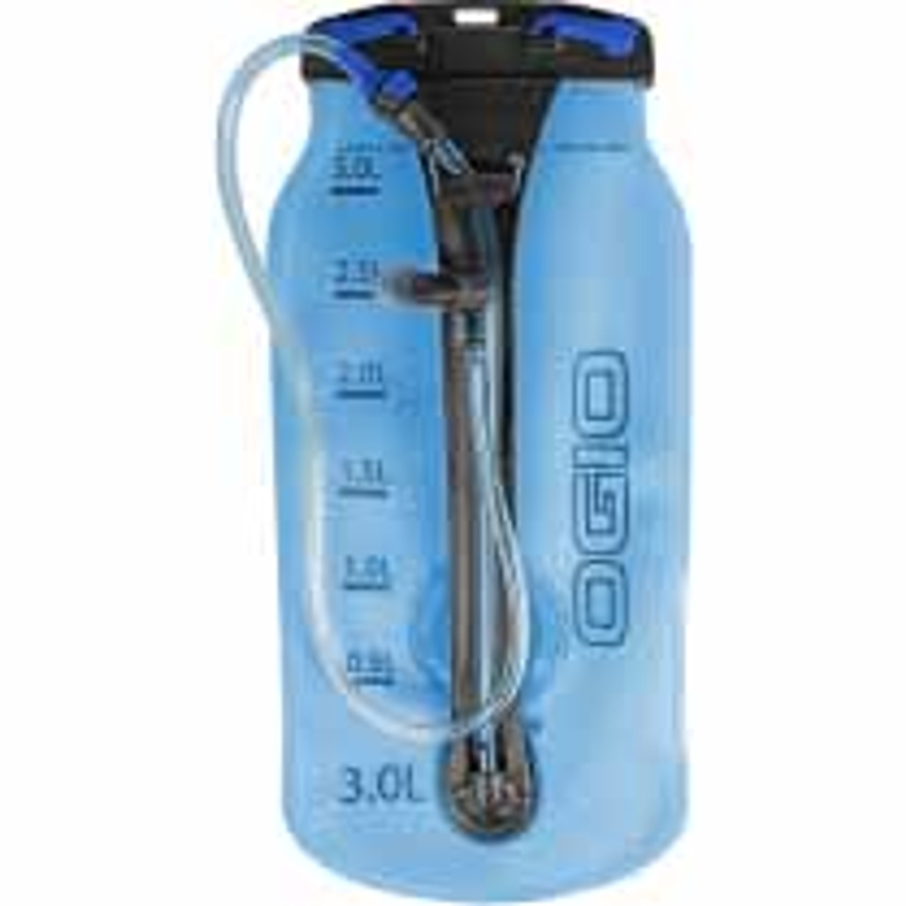 Ogio Atlas 3L hydration pack, in black, comes with a 3L bladder